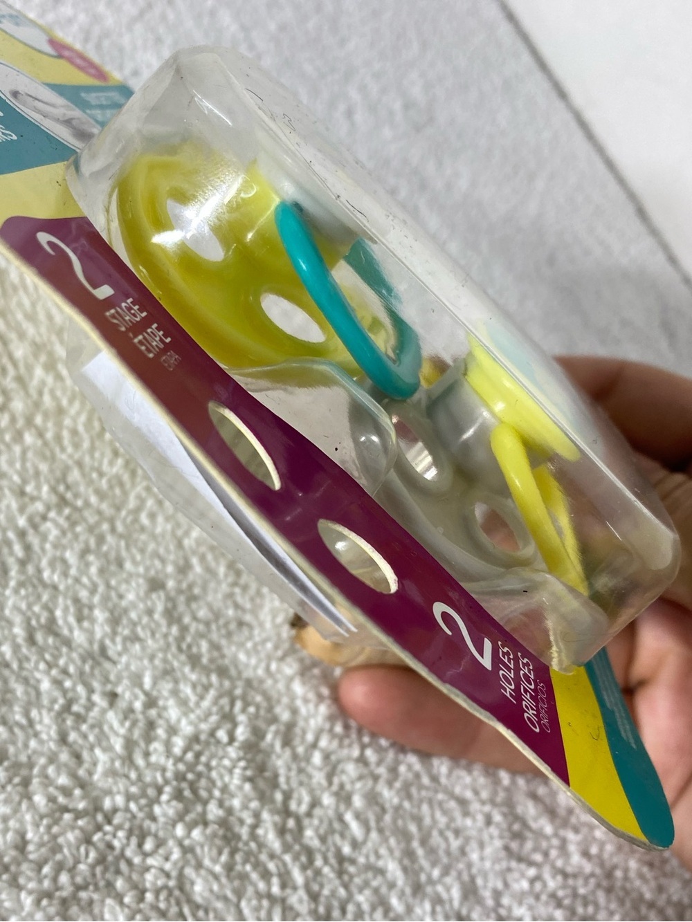5/$35 The First Years Orthodontic Pacifiers 3-6 Months Elephant 2 Pack NEW - Picture 7 of 12